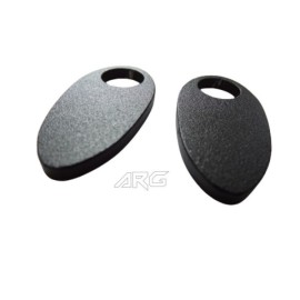ARG Spirit : caches de fixation de clignotants arrière de 8,5 mm (noir satiné).