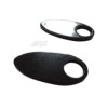 ARG Spirit: Caches de fixation de clignotants arrière 8,5mm (Noir Brillant)