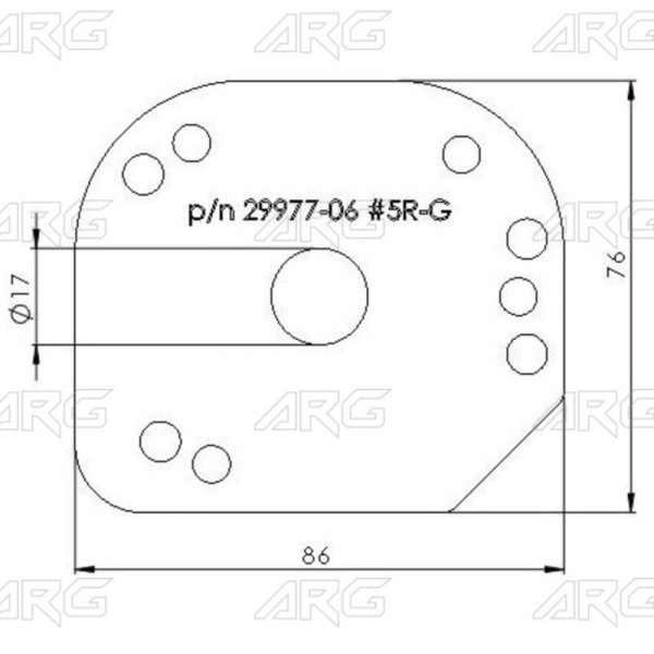ARG Spirit: Bride A2 pour Harley-Davidson Dyna (p/n 29977-06 #5RG) ARG Spirit: Bride A2 pour Harley-Davidson Dyna (p/n 29977-06 #5RG)