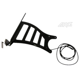 ARG Spirit: Support de plaque d'immatriculation latérale pour Indian FTR 1200