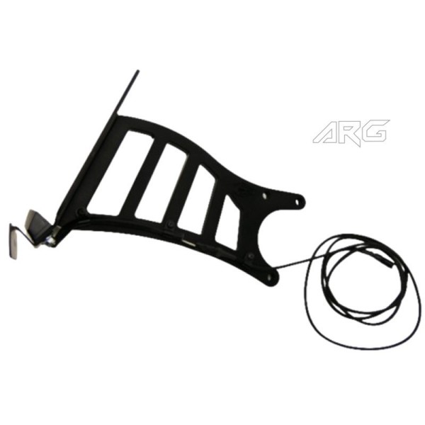 ARG Spirit: Support de plaque d'immatriculation latérale pour Indian FTR 1200