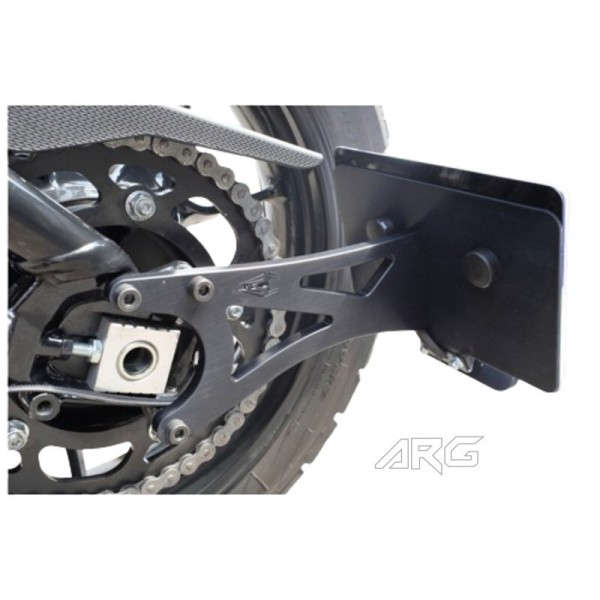 ARG Spirit: Support de plaque d'immatriculation latérale E pour Indian FTR 1200
