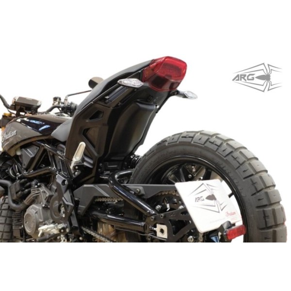 ARG Spirit: Support de plaque d'immatriculation latérale E pour Indian FTR 1200