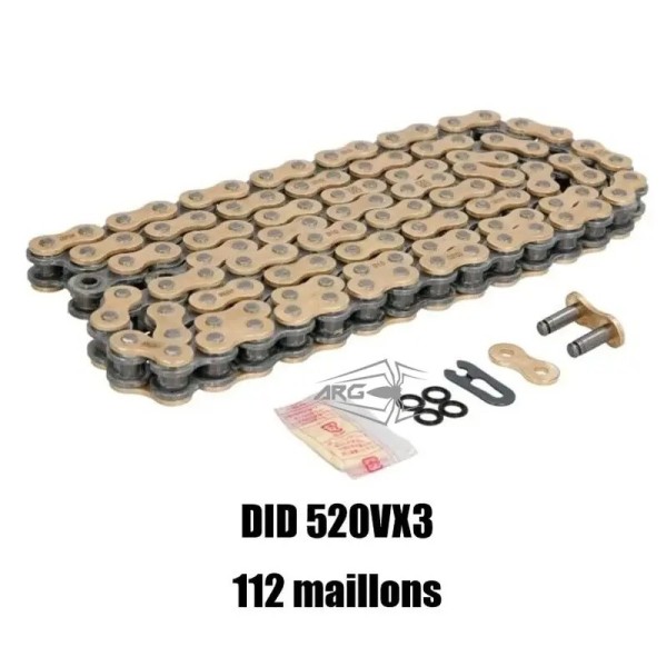 ARG Spirit: Chaîne 112 maillons pas 520 pour ajp pr7