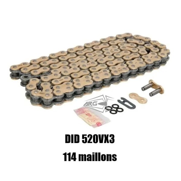 ARG Spirit: Chaîne 114 maillons pas 520 pour ajp pr7