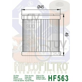 ARG Spirit: Filtre à huile HIFLOFILTRO - HF563 pour ajp pr7
