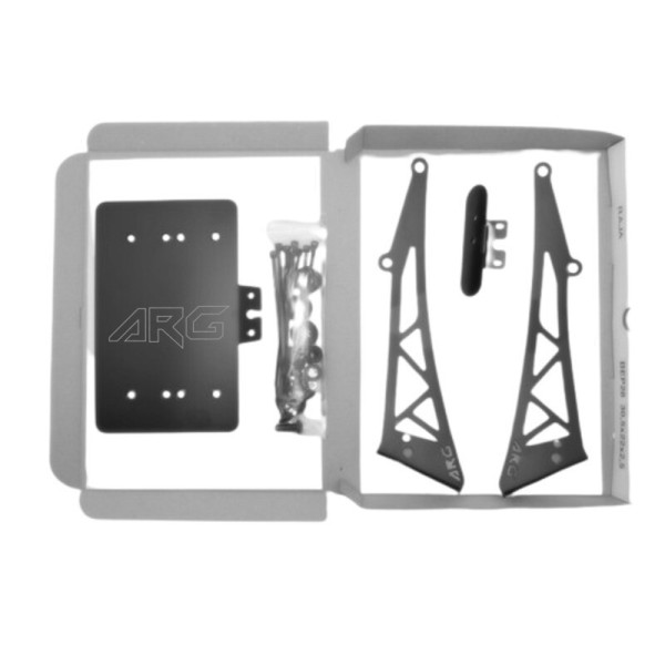 ARG Spirit: Support de plaque d'immatriculation centrale double pour Indian FTR 1200