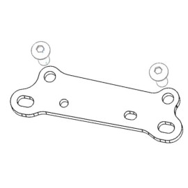 ARG Spirit: Patte accessoire kit de montage pour Indian FTR 1200