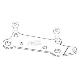 ARG Spirit: Patte accessoire kit de montage + support clignotants AR gauche 6mm pour Indian FTR 1200