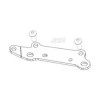 ARG Spirit: Patte accessoire kit de montage + support clignotants AR droite 6mm pour Indian FTR 1200