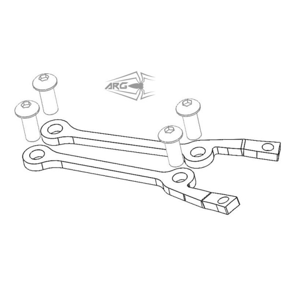 ARG Spirit: Patte support de clignotant AR KOSO Nano pour Indian FTR 1200