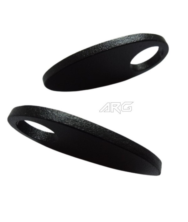 Caches de fixation de clignotants arriere 8,5mm (Noir sable)