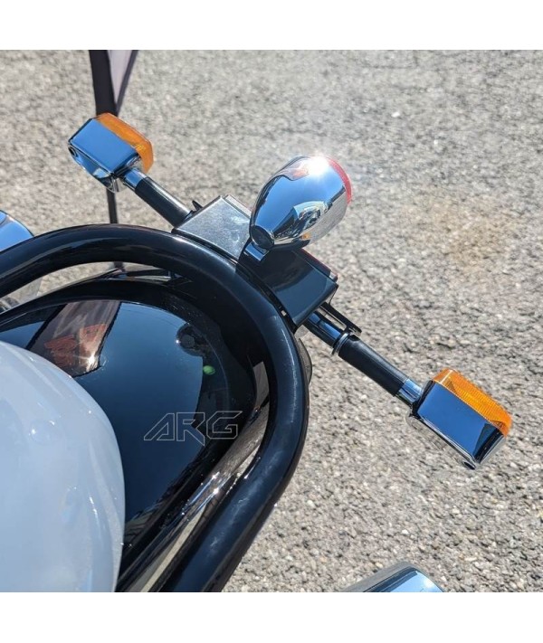 Kit connecteur et support de clignotants AR pour Royal Enfield GT650